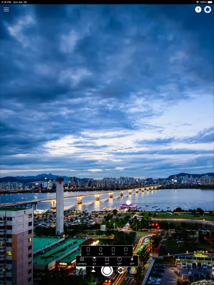 ภาพหน้าจอของ TAPCA - Pro Camera, LITE iPad 
