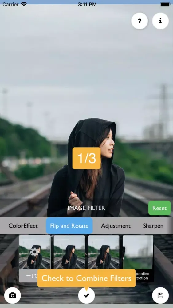 ภาพหน้าจอของ TAPCA - Pro Camera, LITE