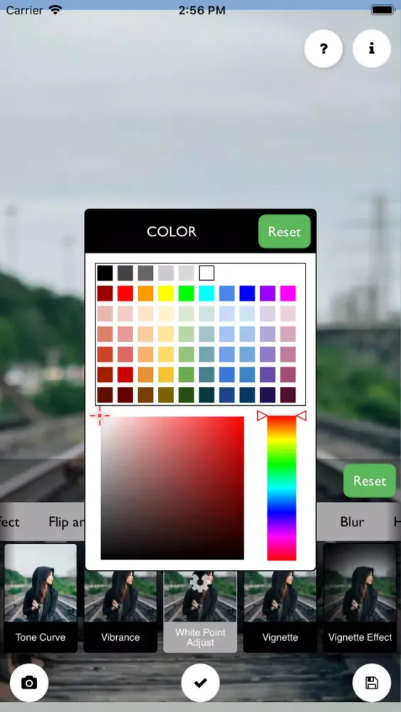 ภาพหน้าจอของ TAPCA - Pro Camera, LITE