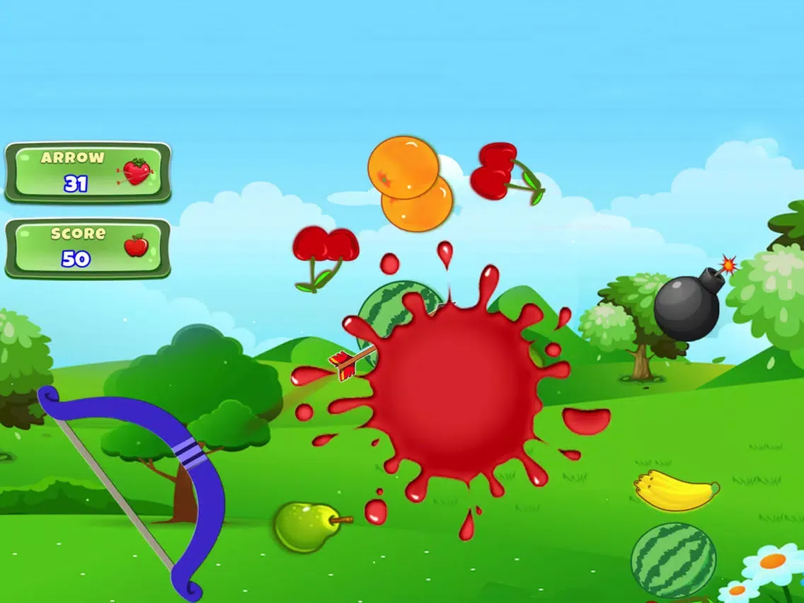 Tangkapan layar Fruit Shooter Classic iPad 