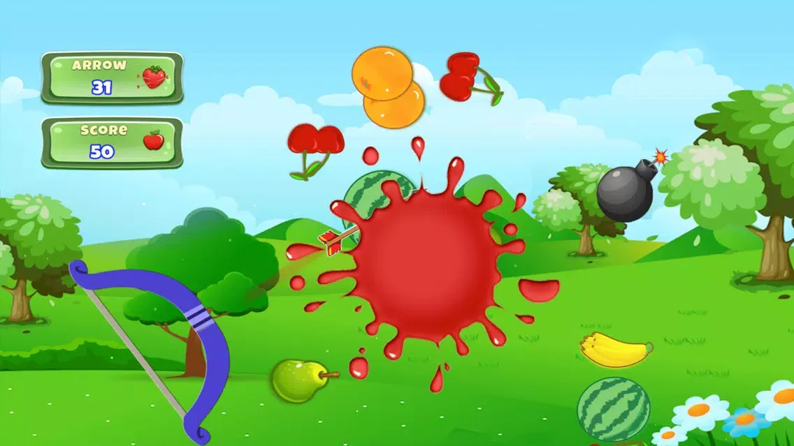 Tangkapan layar Fruit Shooter Classic