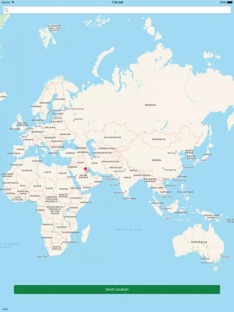 Capturas de tela do Whats Location iPad 
