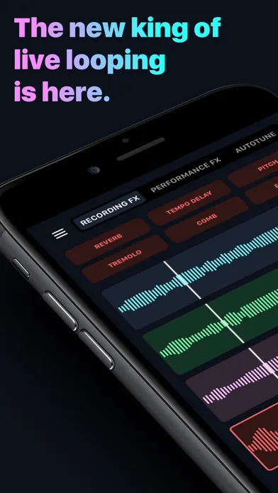 ภาพหน้าจอของ AudioKit L7 - AUv3 Live Looper