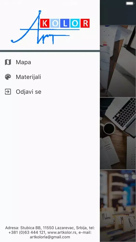 Zrzuty ekranu Art Kolor
