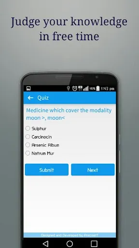Capturas de tela do HomeoApp - for every Homeopath