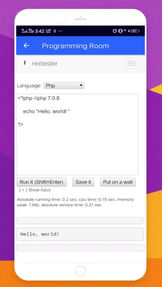 Zrzuty ekranu Learn PHP PRO