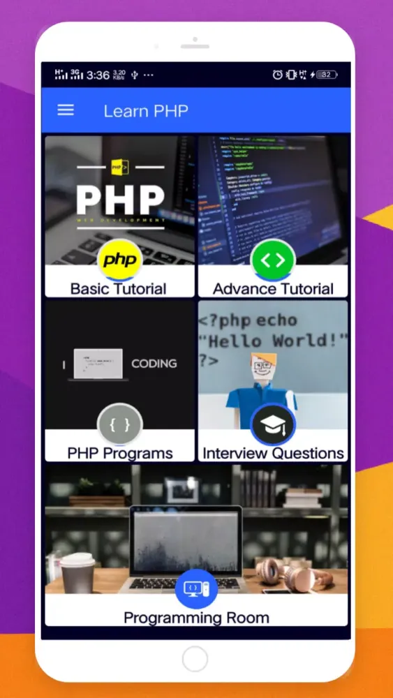 Zrzuty ekranu Learn PHP PRO