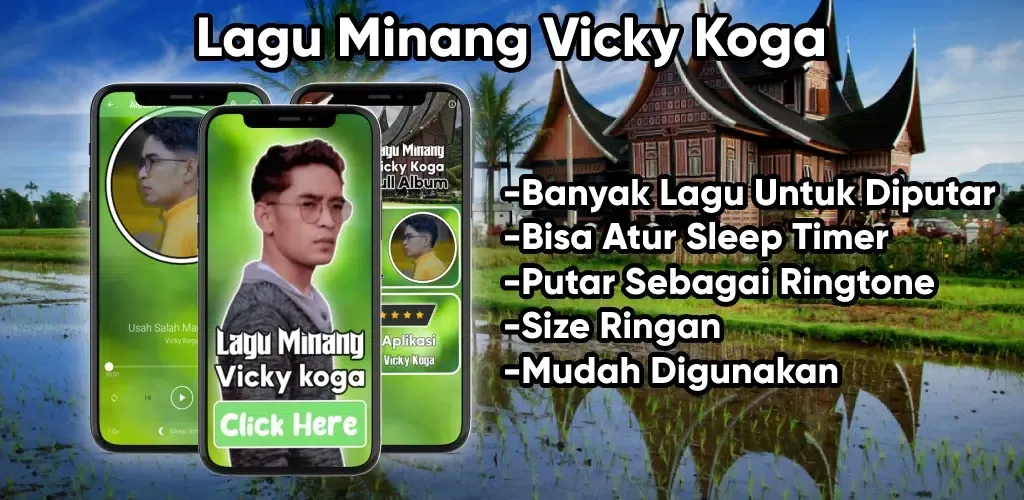 Lagu Minang Vicky Koga Offline Screenshots