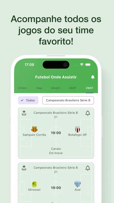 Futebol Onde Assistir应用截图