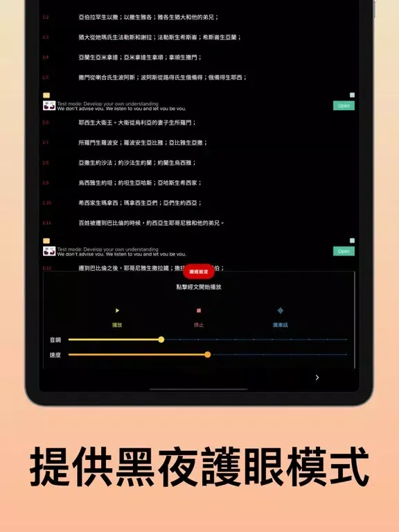 Audio Bible: Old/New testament iPad Screenshots