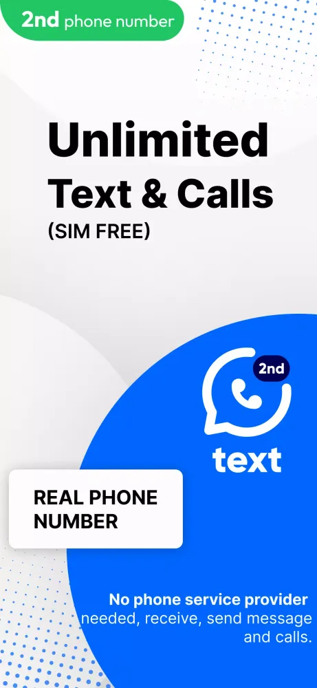 Ảnh chụp màn hình của Text Now Second Phone Number