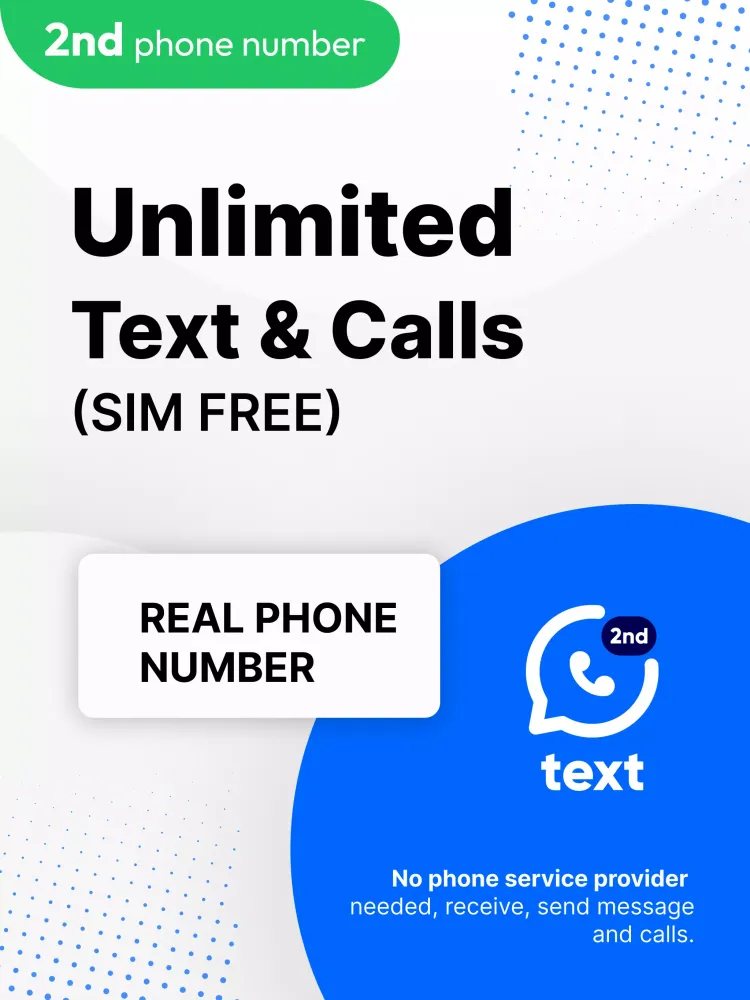 Ảnh chụp màn hình của Text Now Second Phone Number