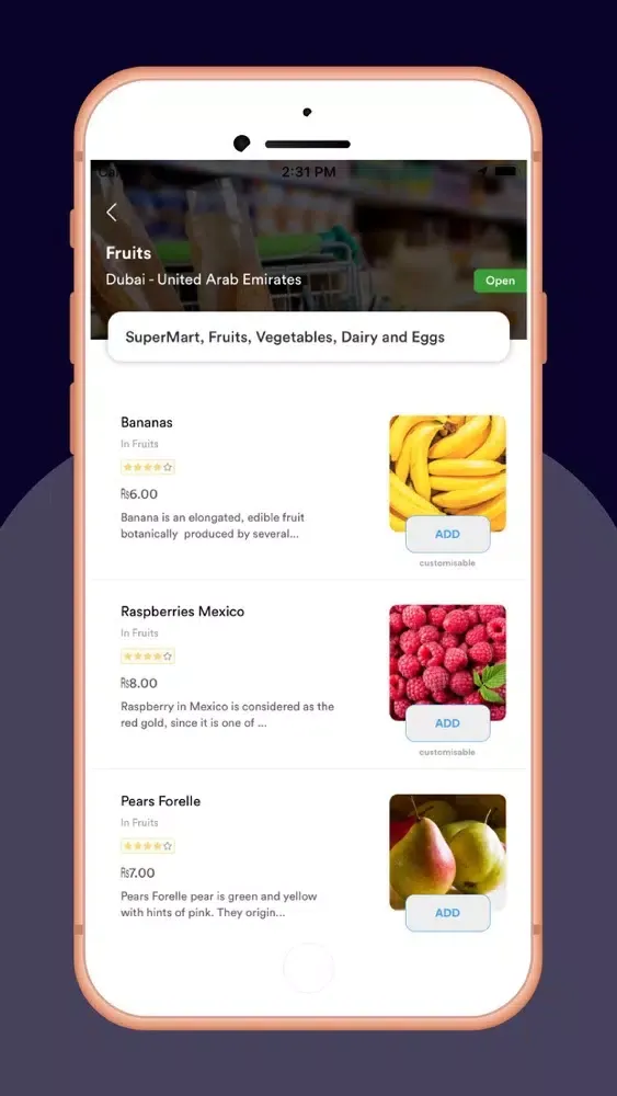 Zrzuty ekranu Yoho App