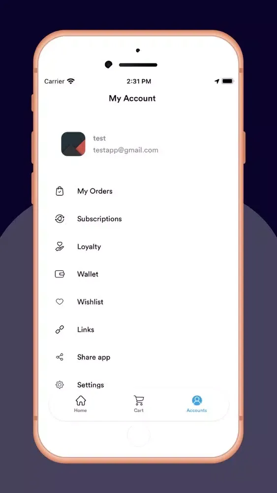 Zrzuty ekranu Yoho App