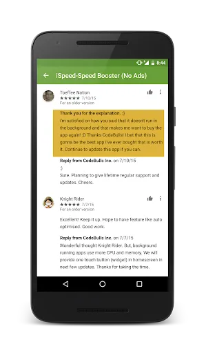 iSpeed - Phone Memory Cleaner Screenshots