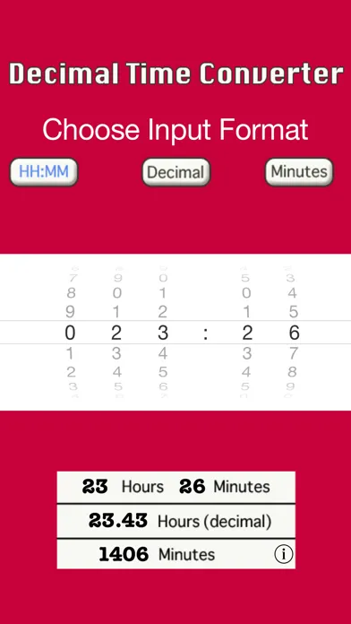 Decimal Time Converter 스크린샷