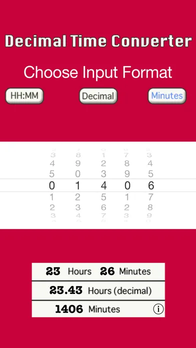 Decimal Time Converter 스크린샷