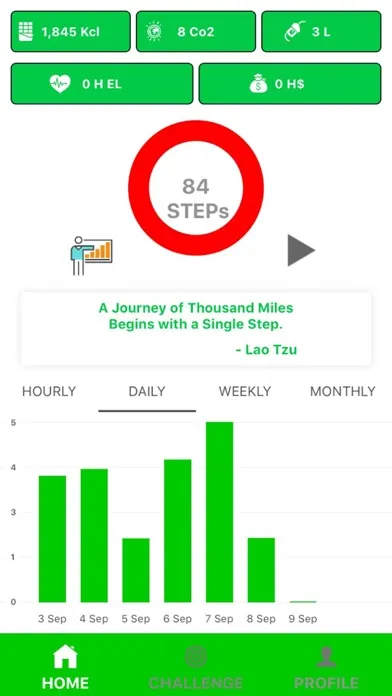 SBH-Pedometer應用截圖