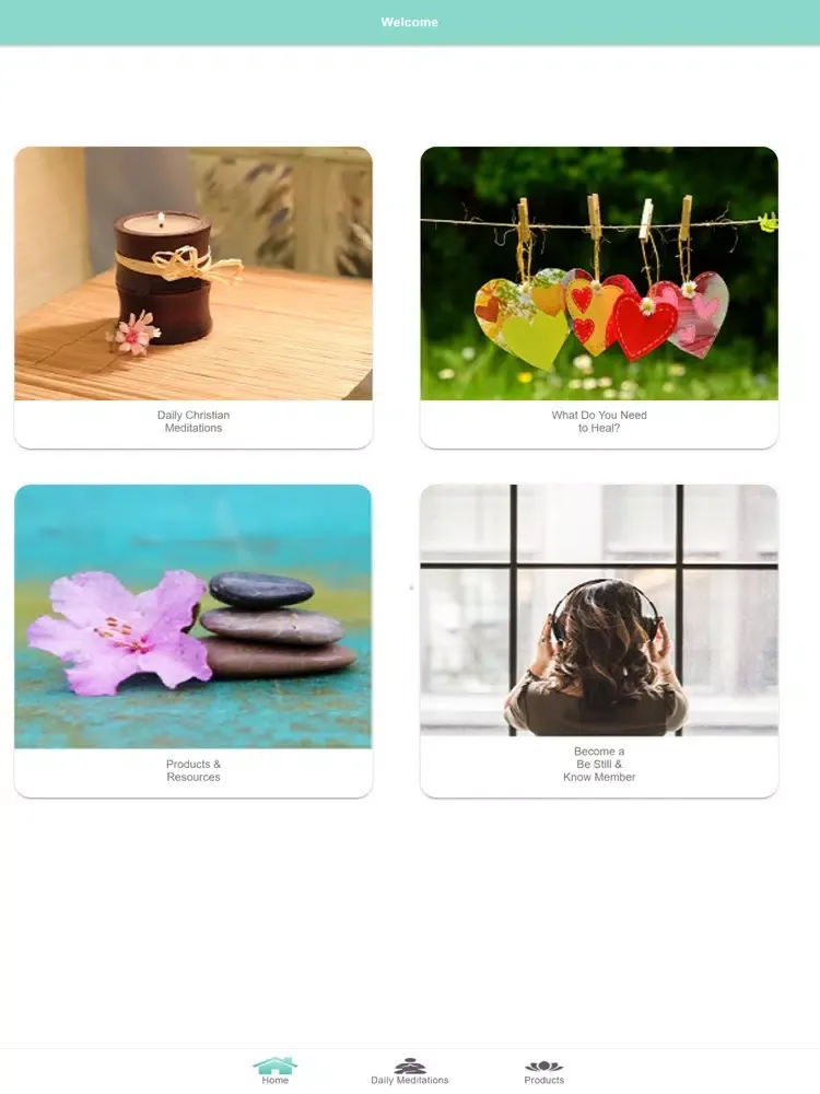 The Christian Meditator iPad 应用截图