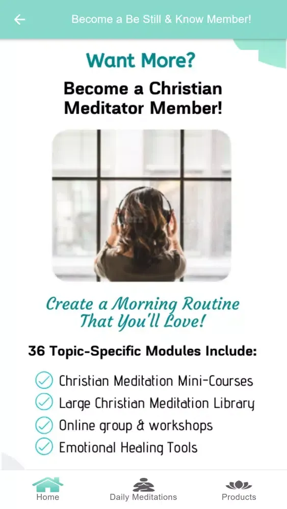 The Christian Meditator应用截图