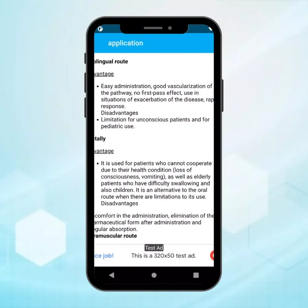 Pharmacology Course - Pharmacy Screenshots