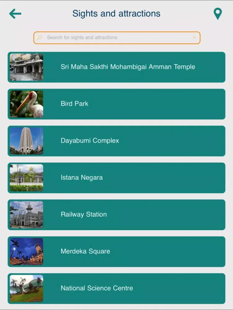 Kuala Lumpur Tourism iPad  Screenshots