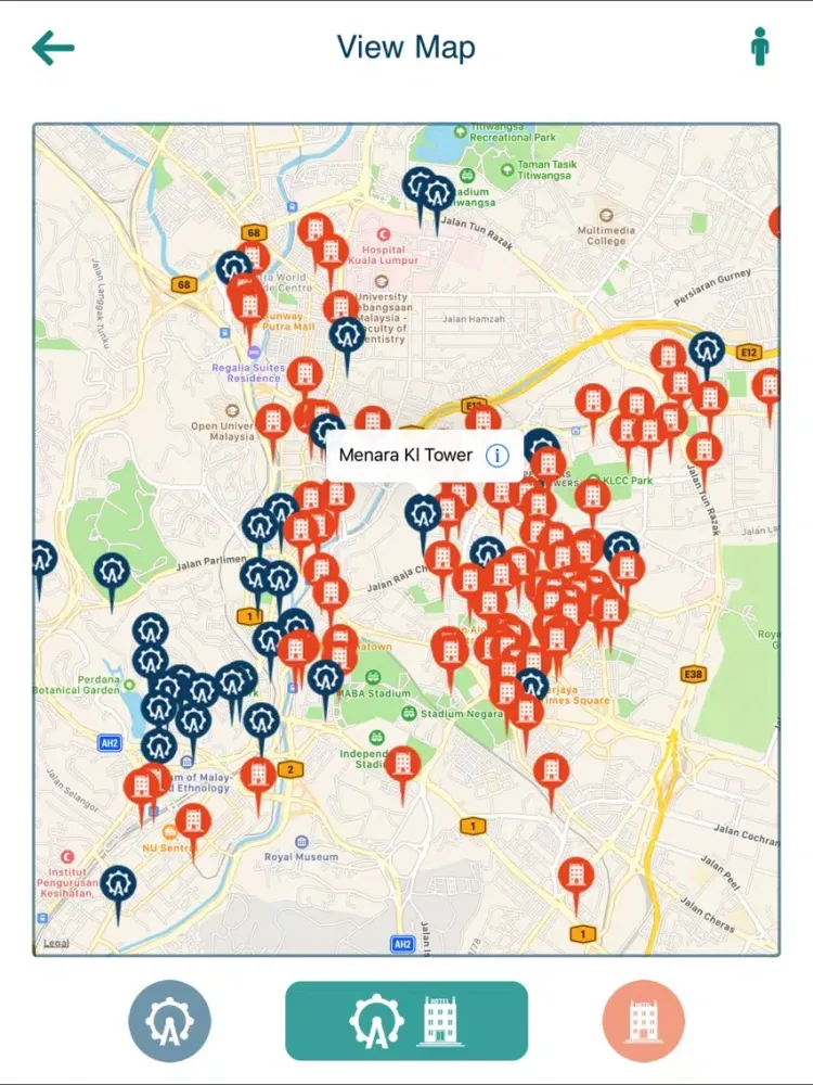 Kuala Lumpur Tourism iPad  Screenshots
