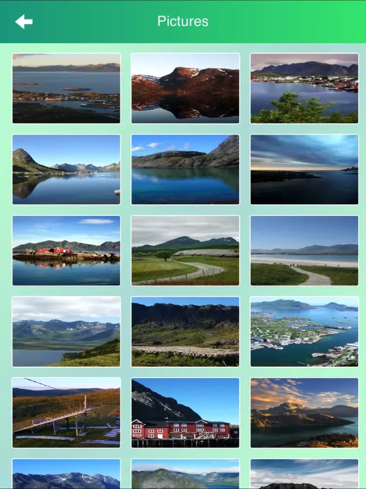 Visit Lofoten Islands iPad 应用截图