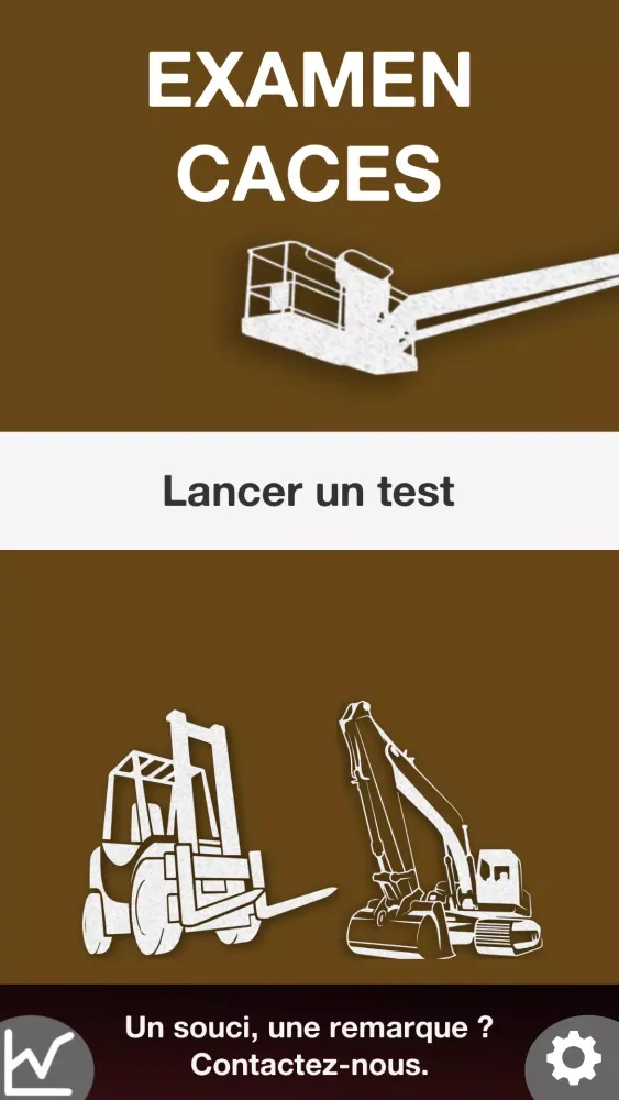 Examen CACES Screenshots