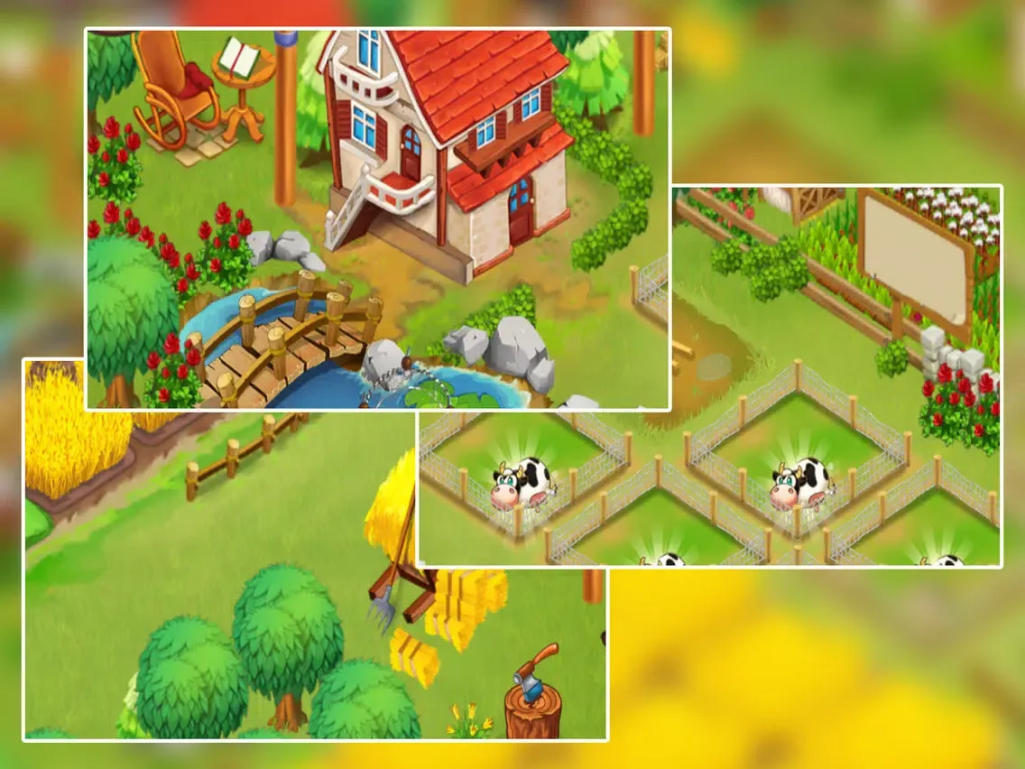 Farm Life: Grow and Harvest Crops iPad  سکرین شاٹس