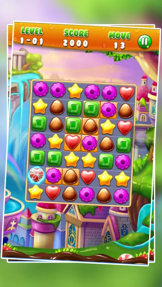 Ảnh chụp màn hình của Jelly Land - Free Match 3 Puzzle Game