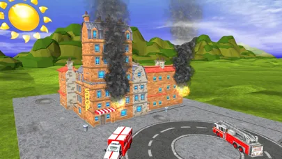 Capturas de pantalla de Fire Truck Race & Rescue 2!