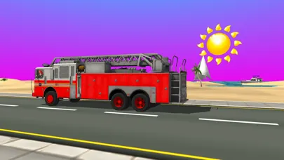 Capturas de pantalla de Fire Truck Race & Rescue 2!