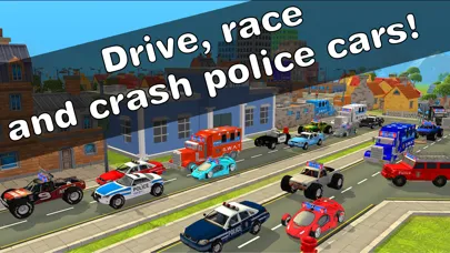 Capturas de tela do Police Car Race Chase Sim 911