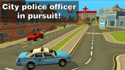 Capturas de tela do Police Car Race Chase Sim 911