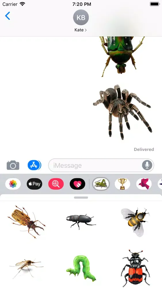 Insects Stickers स्क्रीनशॉट