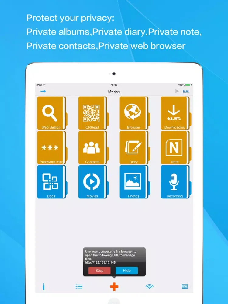 Ảnh chụp màn hình của Calendar For Safe Photo Vault: Lock, Hide Pictures iPad