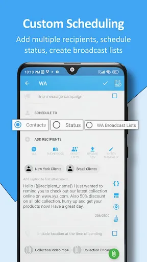 SKEDit: Auto Message Scheduler Screenshots