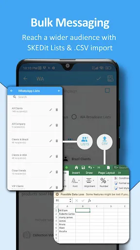 SKEDit: Auto Message Scheduler Screenshots