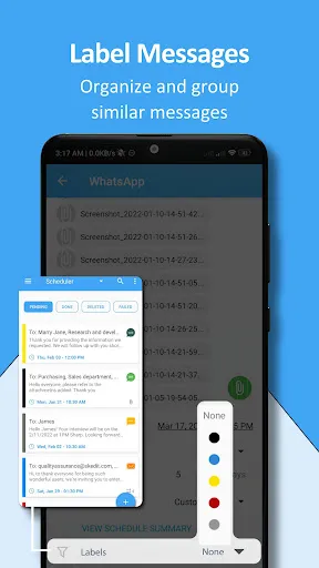 SKEDit: Auto Message Scheduler Screenshots