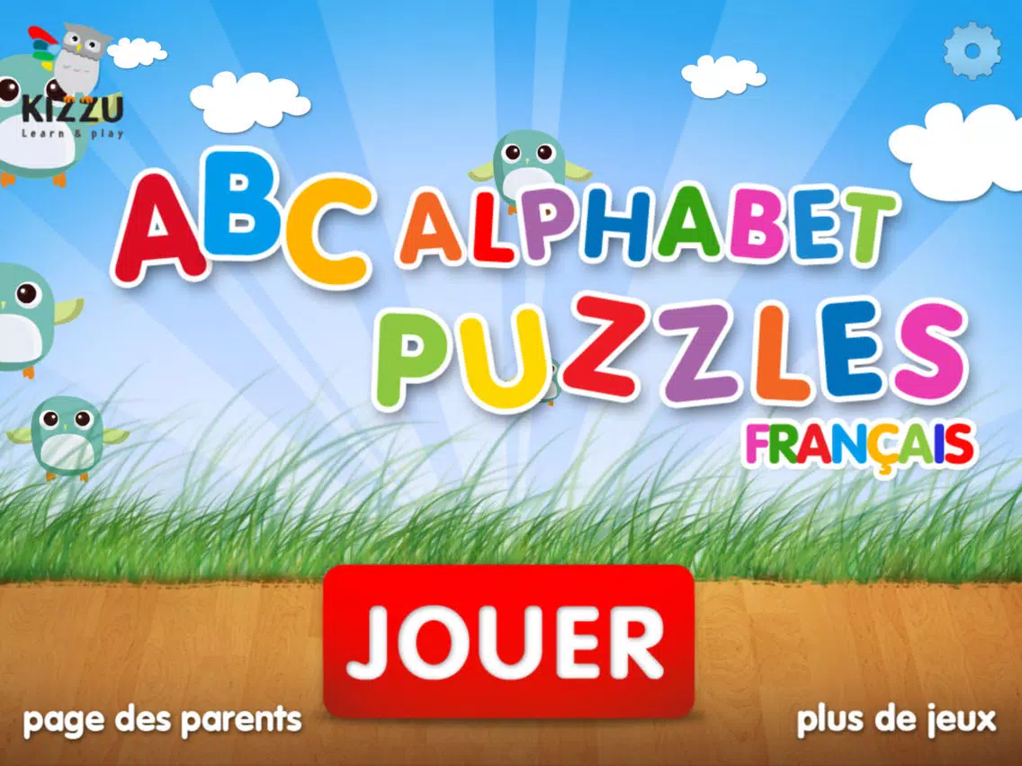 ABC French Alphabet Puzzles for Kids iPad  Screenshots