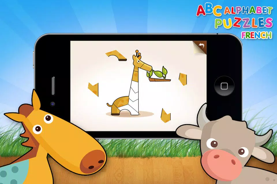 ABC French Alphabet Puzzles for Kids Screenshots