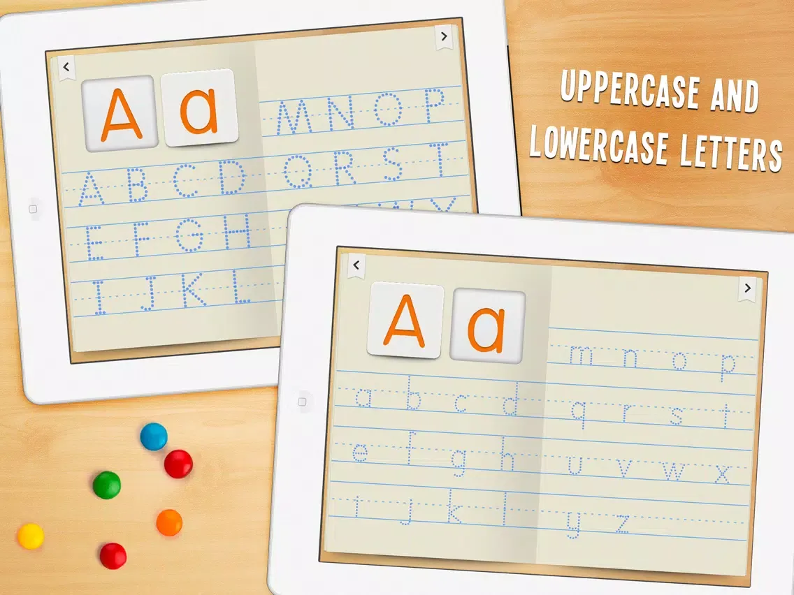 Screenshot di Letter Workbook School Edition - Alphabet Writing Game by Kizzu iPad