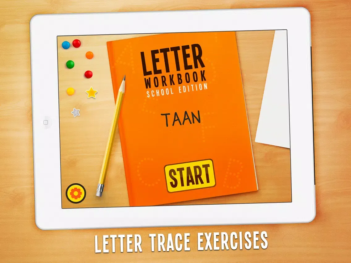 Screenshot di Letter Workbook School Edition - Alphabet Writing Game by Kizzu iPad