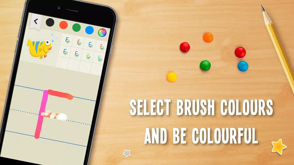 Screenshot di Letter Workbook School Edition - Alphabet Writing Game by Kizzu