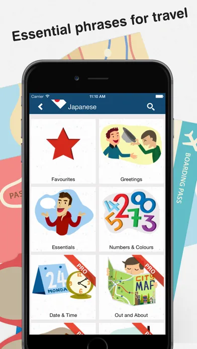 Zrzuty ekranu Tap & Say - Travel Phrasebook