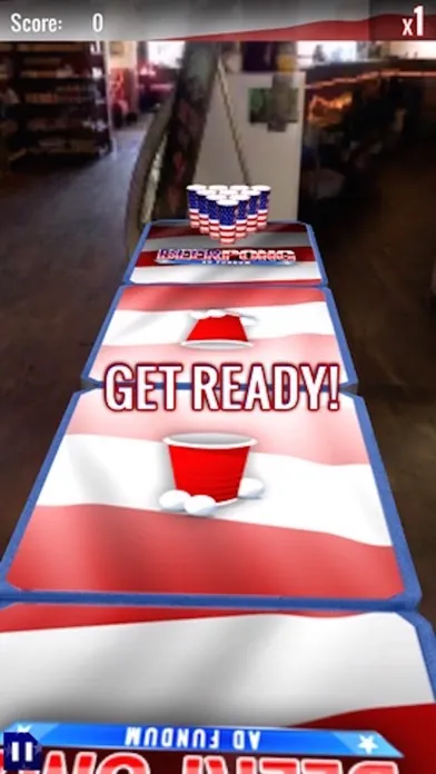Captures d'écran de Beer Pong HD: Drinking Game (Official Rules)