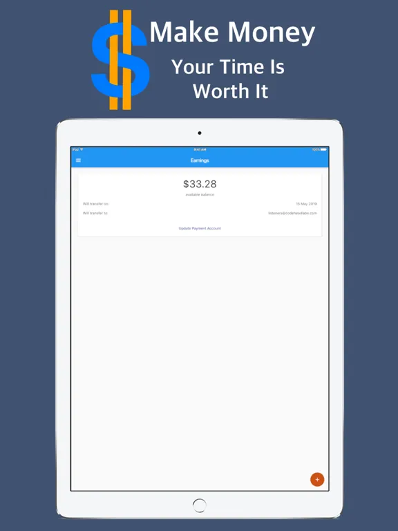 ภาพหน้าจอของ Listeners: Get Paid to Listen iPad 