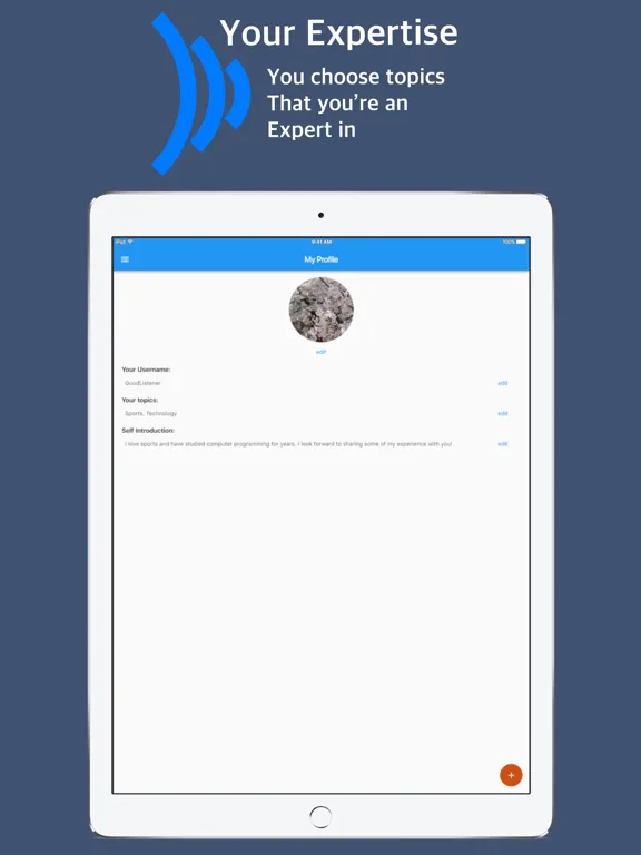 ภาพหน้าจอของ Listeners: Get Paid to Listen iPad 