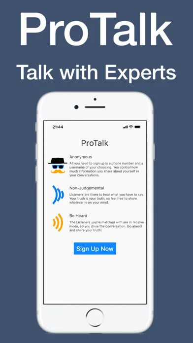 ProTalk: Talk with Experts应用截图